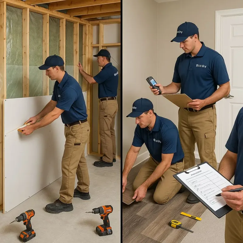 Repairs and Reconstruction process in Clinton, CT