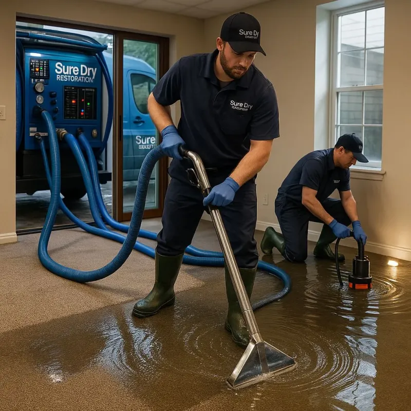 Water Extraction and Removal process in Clinton, CT
